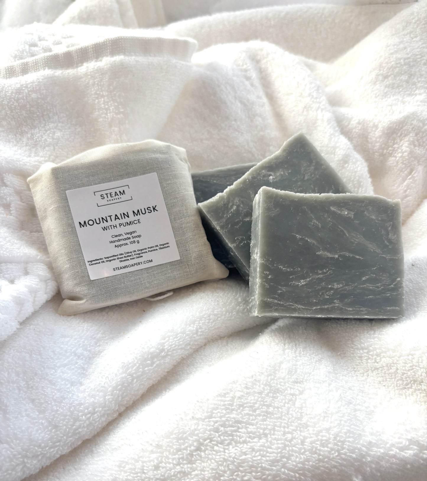 Mountain Musk Exfoliating Soap