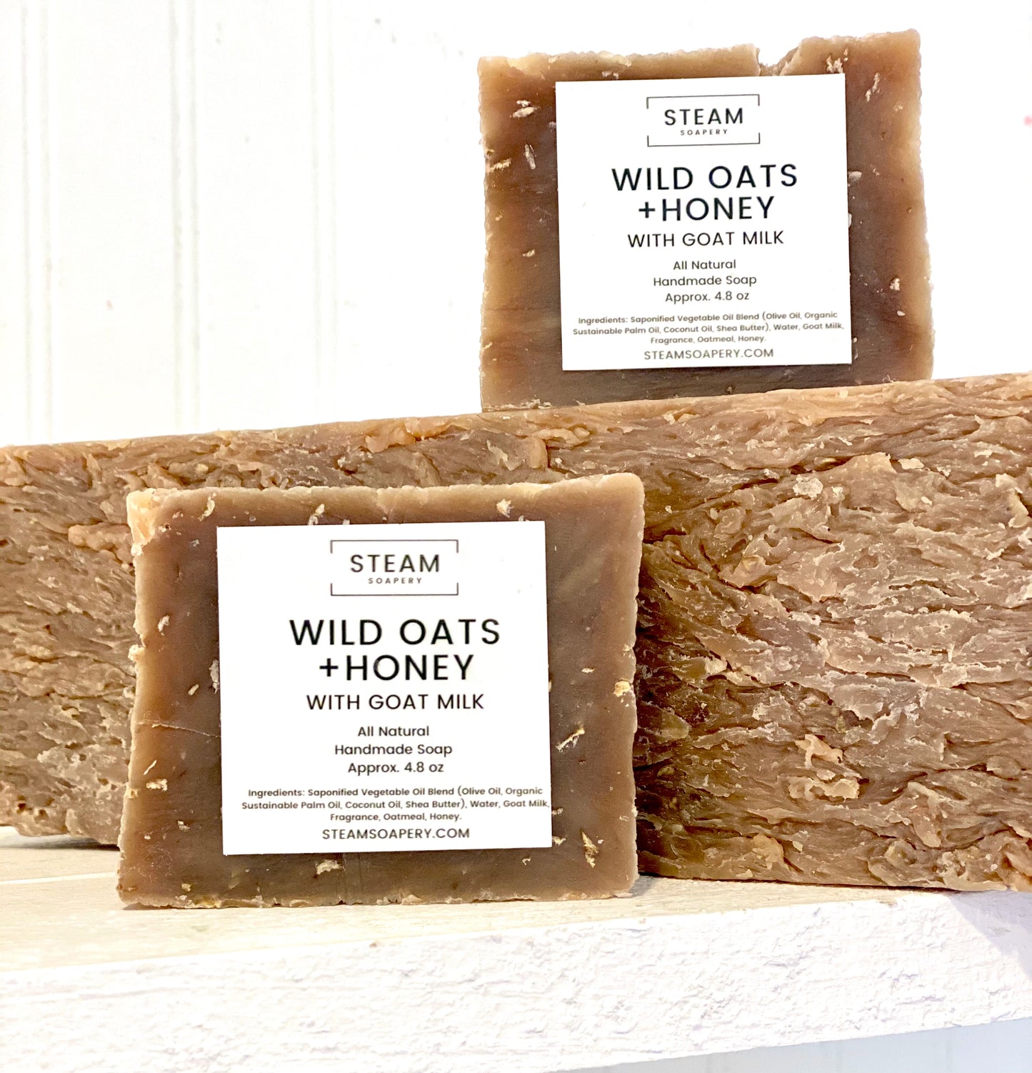 Wild Oats + Honey Goat Milk Soap