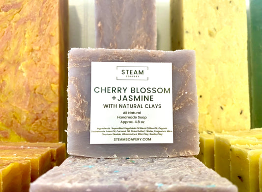 Cherry Blossom Jasmine Soap Bar