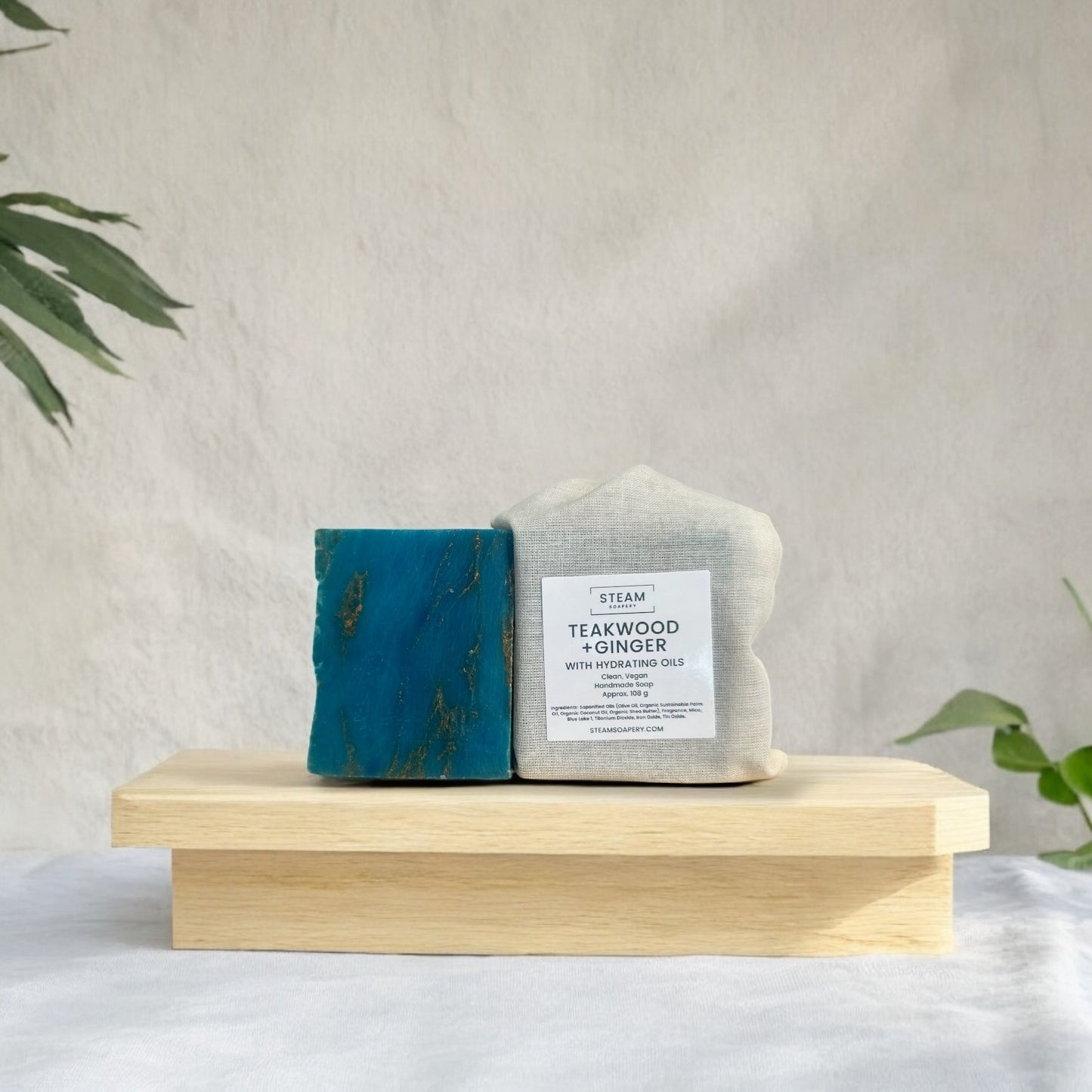 Teakwood + Ginger Soap
