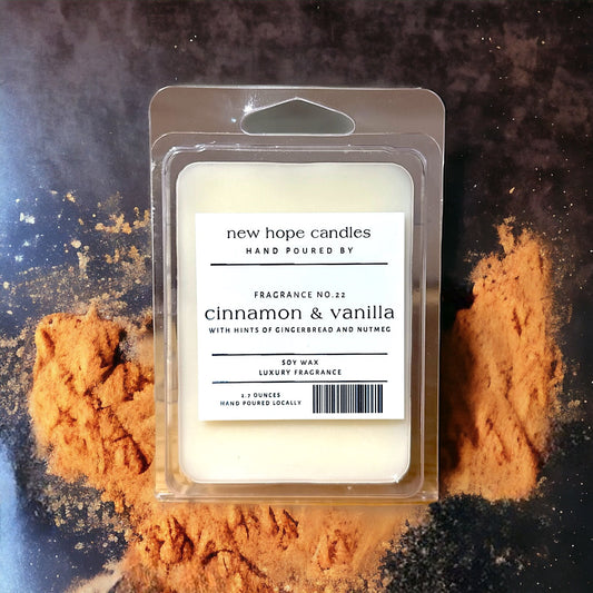 Cinnamon and Vanilla Wax Melt