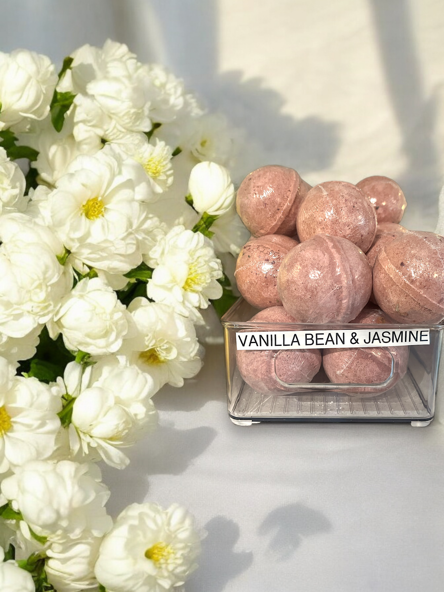 Vanilla Bean & Jasmine Bath Bomb