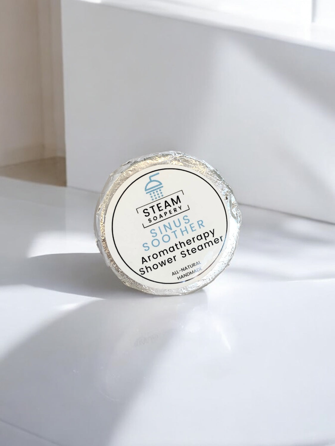 handmade luxury sinus soother shower steamer aromatherapy