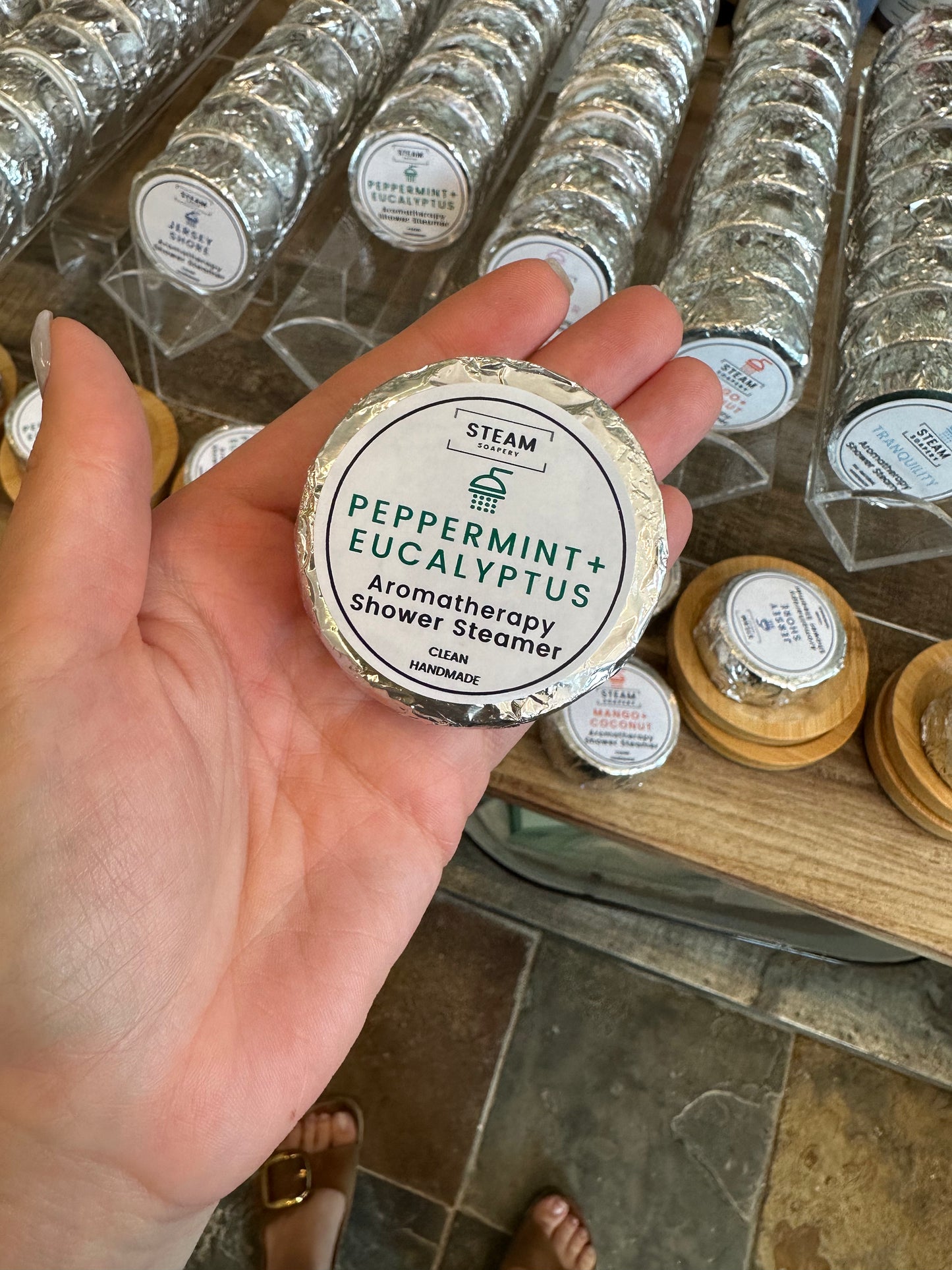 Peppermint Eucalyptus Shower Steamer
