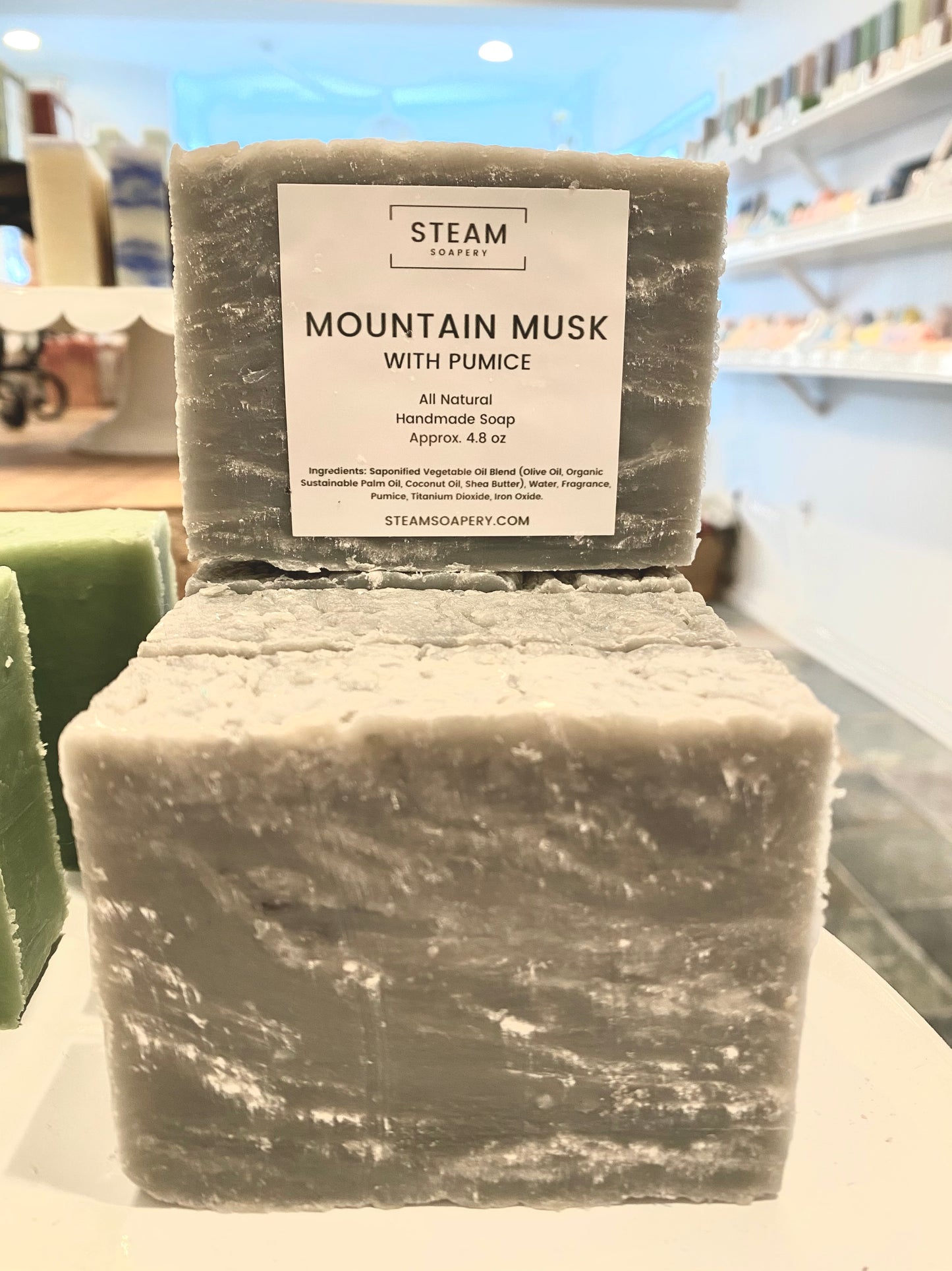 Mountain Musk Exfoliating Soap