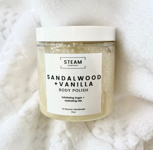 Sandalwood + Vanilla Body Polish