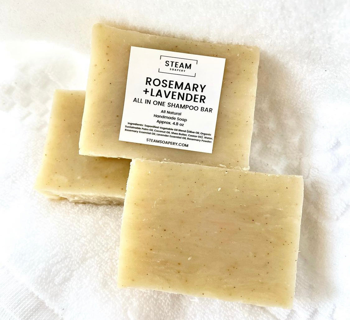 Rosemary + Lavender Shampoo Bar