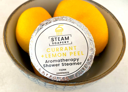 Currant + Lemon Peel Shower Steamer