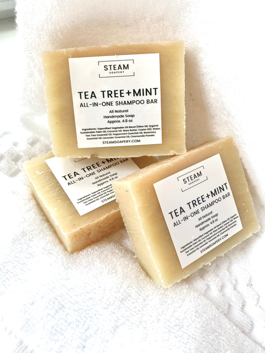 Tea Tree + Mint Shampoo Bar