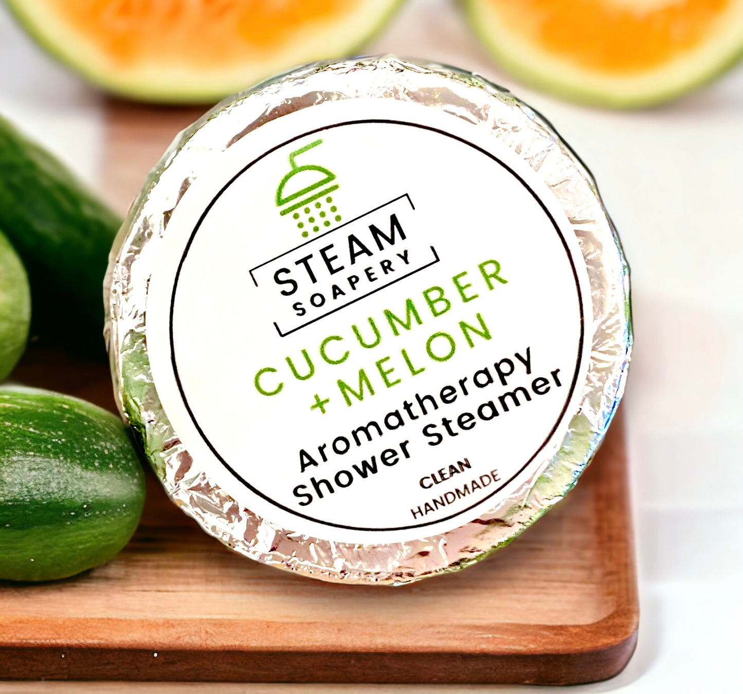 Cucumber + Melon Shower Steamer