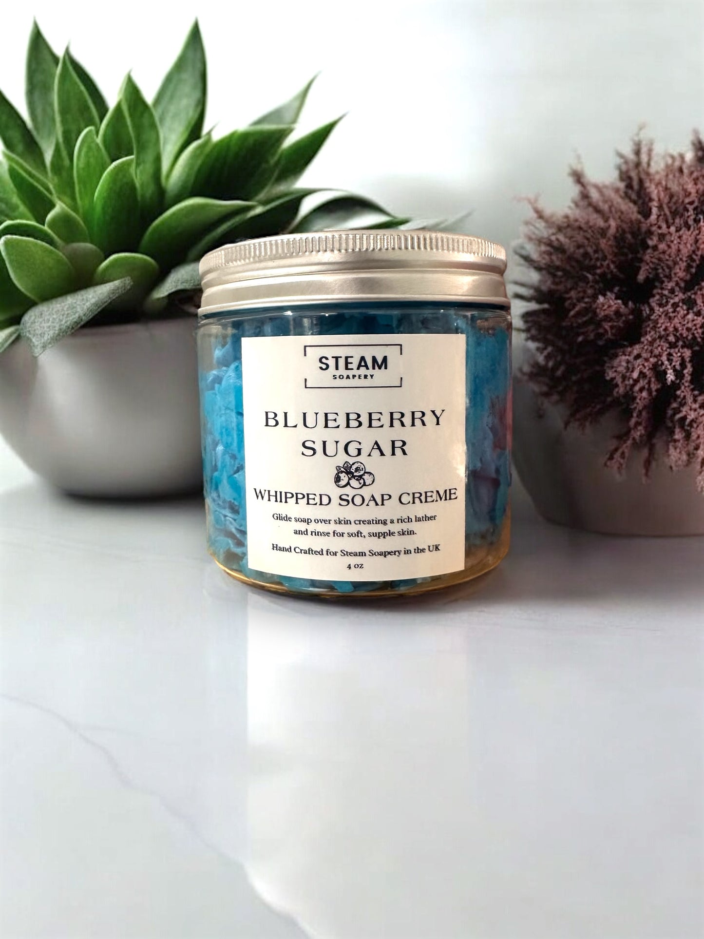 Blueberry Sugar Whipped Soap