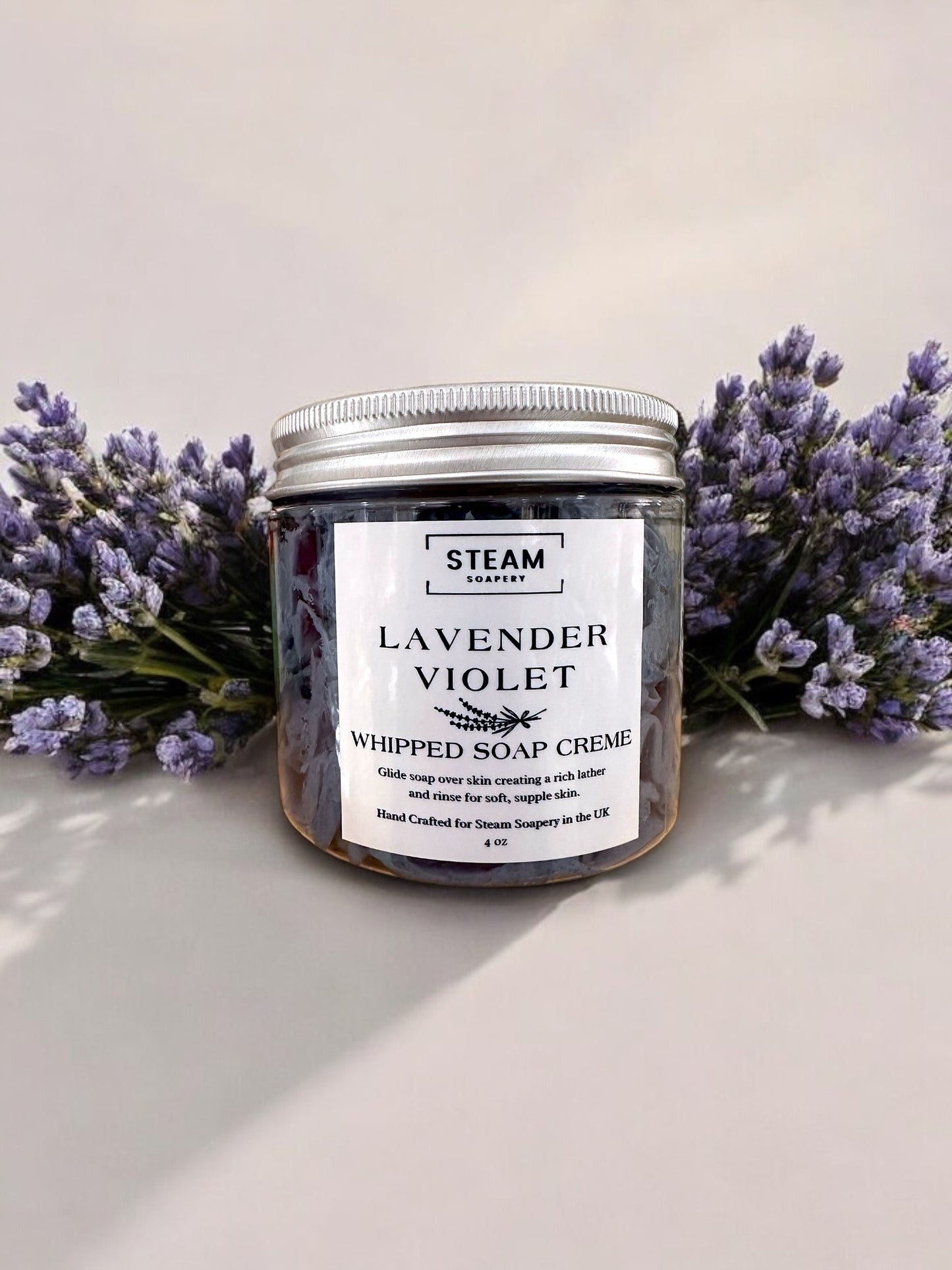 Lavender Violet Whipped Soap