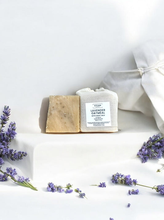 Lavender Oatmeal Goat Milk Soap