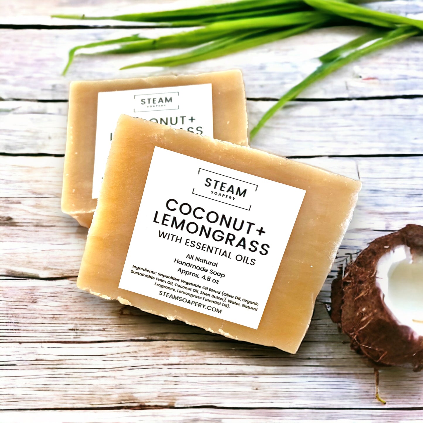 Coconut + Lemongrass Soap