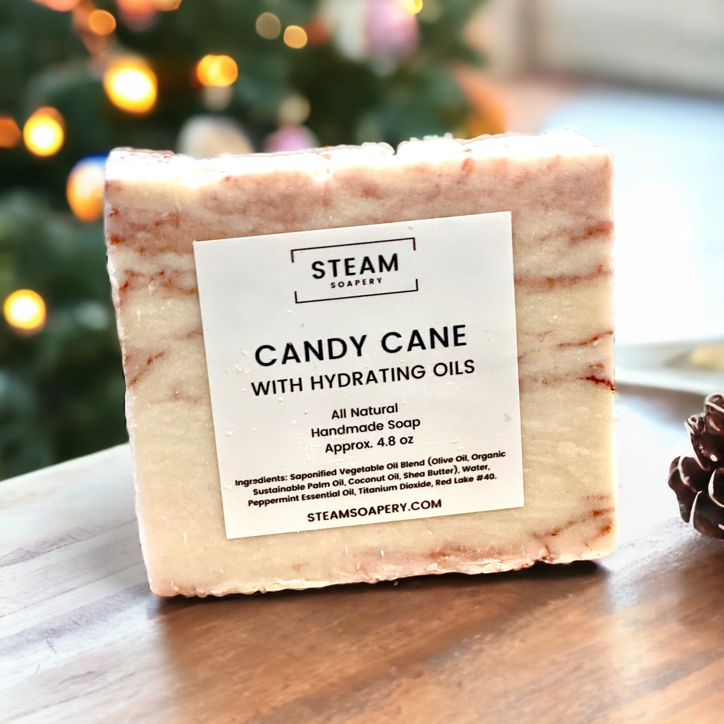Peppermint (Candy Cane) Soap