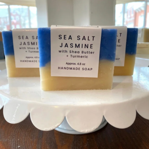 Sea Salt + Jasmine Soap