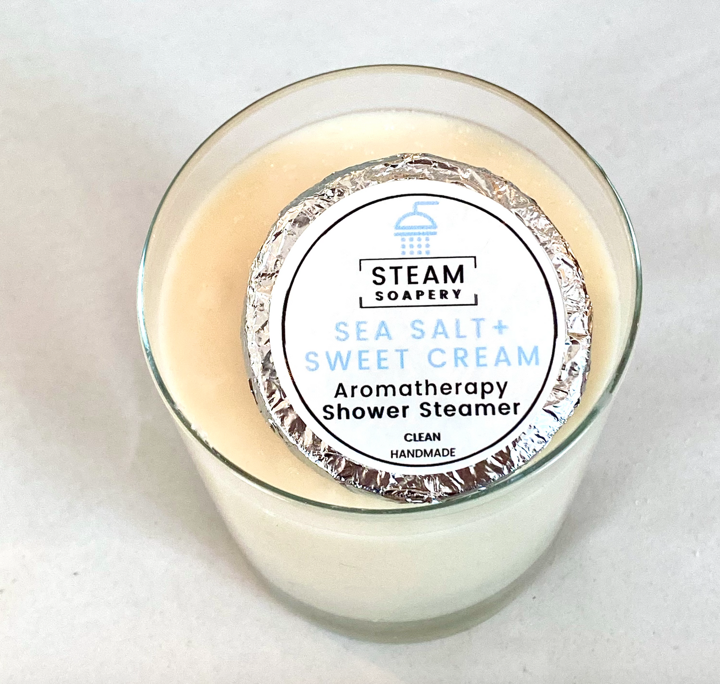 Sea Salt + Sweet Cream Shower Steamer