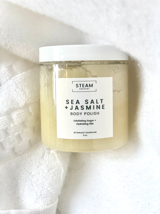 Sea Salt + Jasmine Body Polish