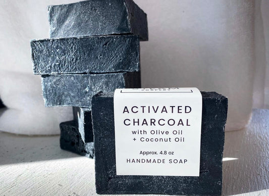 Activated Charcoal Organic Oils Soap